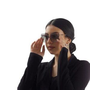 New - 💯 Original Burberry Caroll Gradient Brown Square Ladies Sunglasses BE432